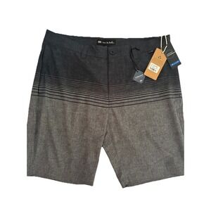 NEW Travis Mathew Playa Del Carmen Heather Quiet Shade Golf Shorts Sz 36‎